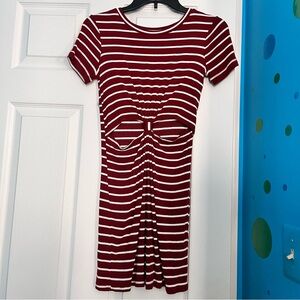 Cute Striped Dress with cut out